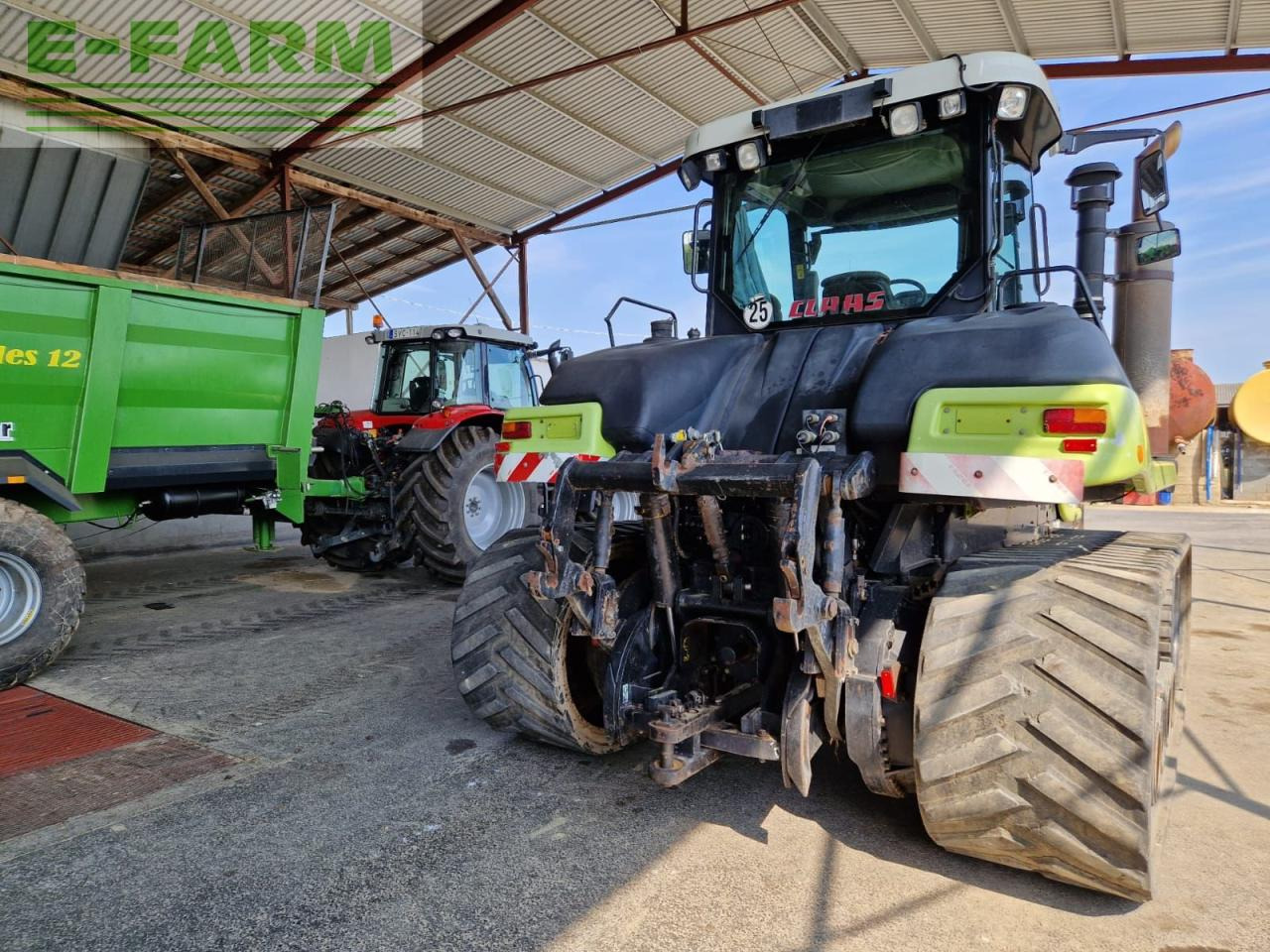 CLAAS Cat Challenger 75E - Ερπυστριοφόρο τρακτέρ: φωτογραφία 2 CLAAS Cat Challenger 75E - Ερπυστριοφόρο τρακτέρ: φωτογραφία 2