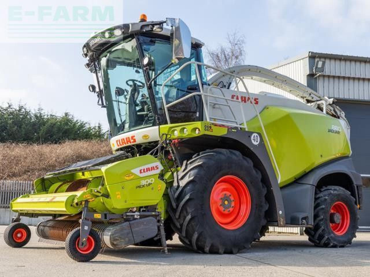 CLAAS JAGUAR 880 4WD - Ενσιρωτική μηχανή: φωτογραφία 1 CLAAS JAGUAR 880 4WD - Ενσιρωτική μηχανή: φωτογραφία 1