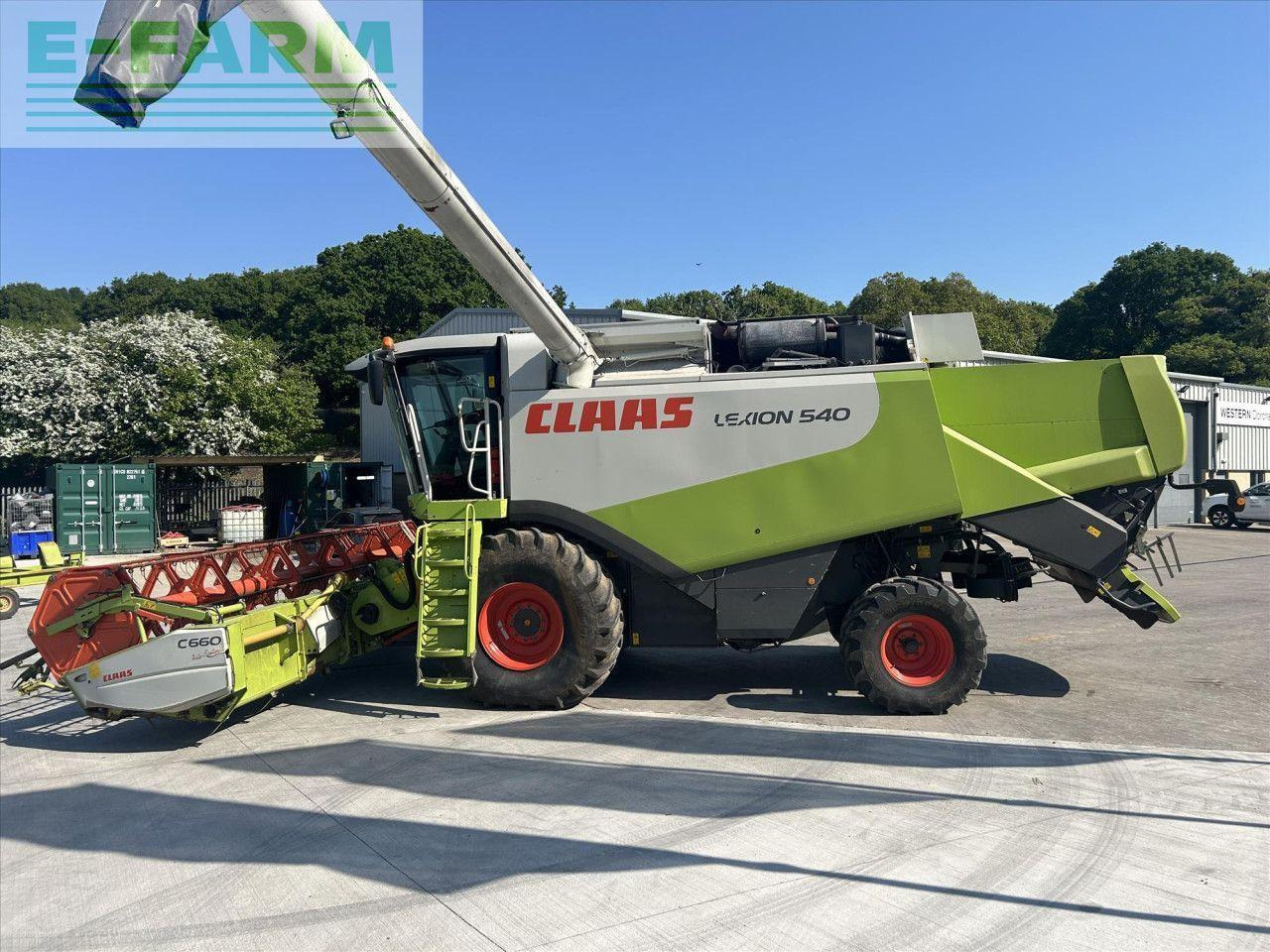 CLAAS LEXION 540 - Θεριζοαλωνιστική μηχανή: φωτογραφία 3 CLAAS LEXION 540 - Θεριζοαλωνιστική μηχανή: φωτογραφία 3