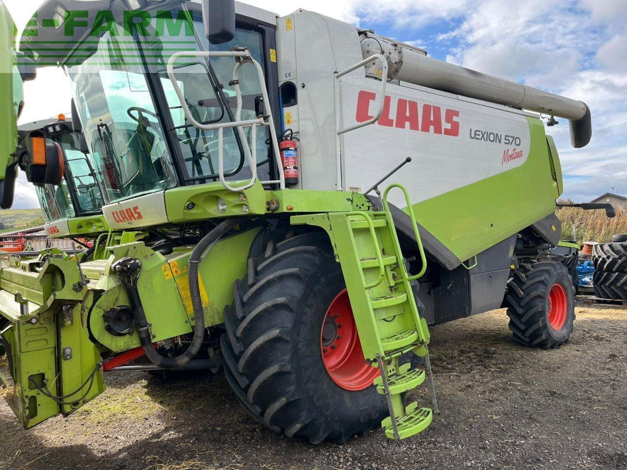 CLAAS LEXION 570 MONTANA - Θεριζοαλωνιστική μηχανή: φωτογραφία 1 CLAAS LEXION 570 MONTANA - Θεριζοαλωνιστική μηχανή: φωτογραφία 1