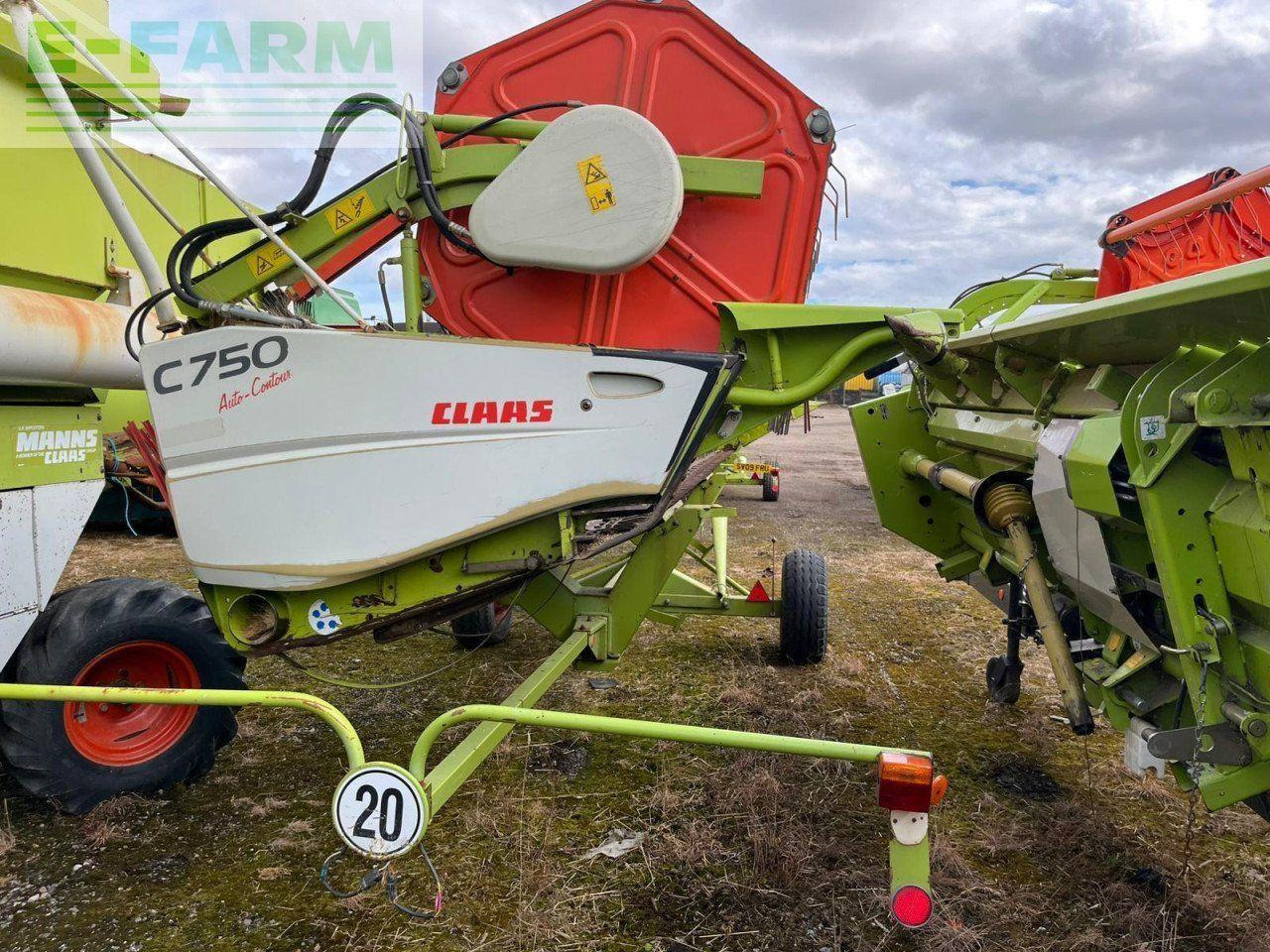 Θεριζοαλωνιστική μηχανή CLAAS LEXION 570 MONTANA: φωτογραφία 8