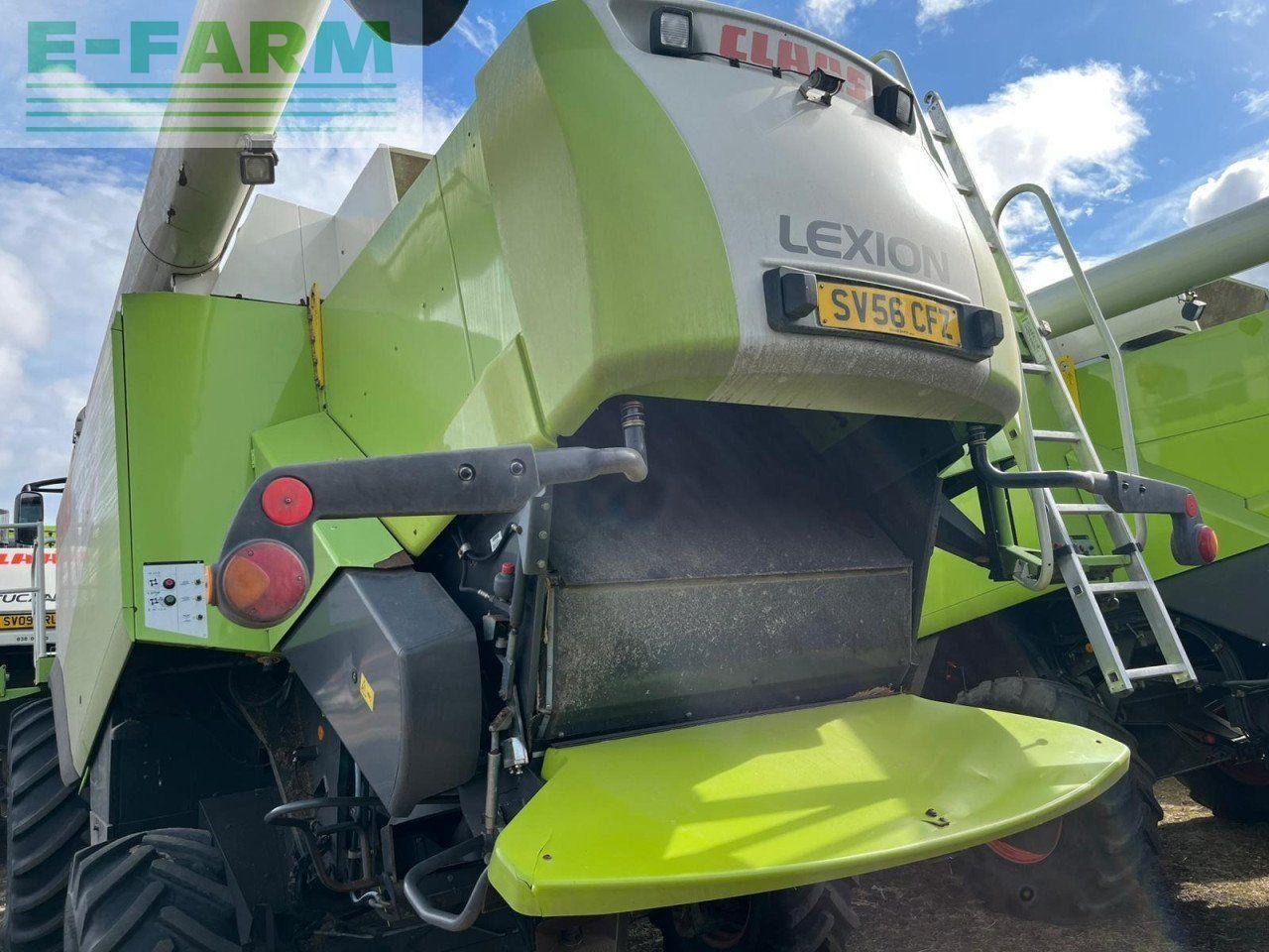 Θεριζοαλωνιστική μηχανή CLAAS LEXION 570 MONTANA: φωτογραφία 7