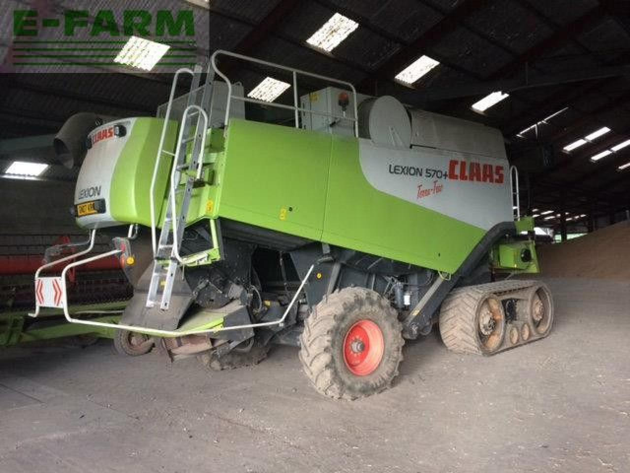 CLAAS LEXION 570 TT - Θεριζοαλωνιστική μηχανή: φωτογραφία 1 CLAAS LEXION 570 TT - Θεριζοαλωνιστική μηχανή: φωτογραφία 1
