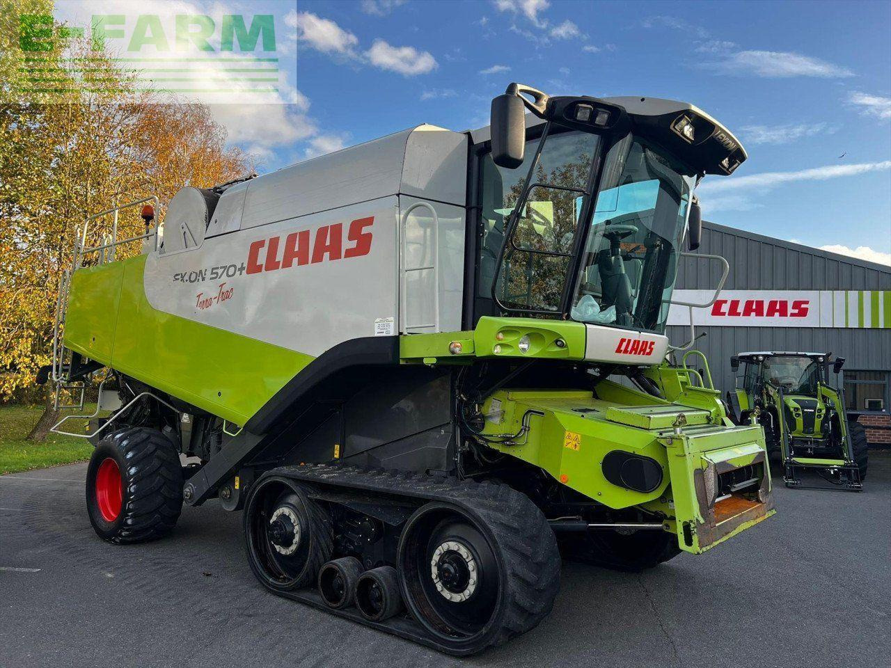 CLAAS LEXION 570+ TT - Θεριζοαλωνιστική μηχανή: φωτογραφία 3 CLAAS LEXION 570+ TT - Θεριζοαλωνιστική μηχανή: φωτογραφία 3