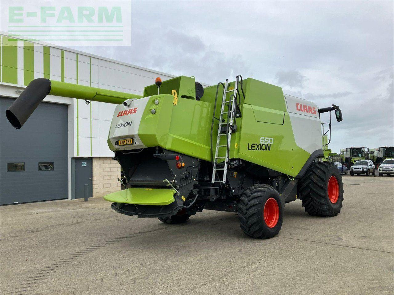 CLAAS LEXION 650 - Θεριζοαλωνιστική μηχανή: φωτογραφία 5 CLAAS LEXION 650 - Θεριζοαλωνιστική μηχανή: φωτογραφία 5
