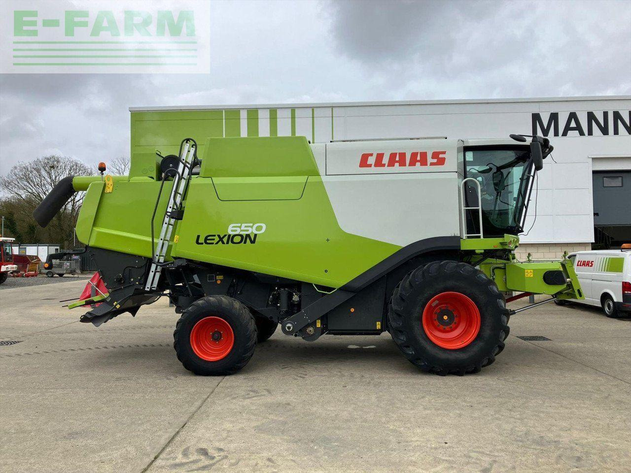 CLAAS LEXION 650 - Θεριζοαλωνιστική μηχανή: φωτογραφία 4 CLAAS LEXION 650 - Θεριζοαλωνιστική μηχανή: φωτογραφία 4