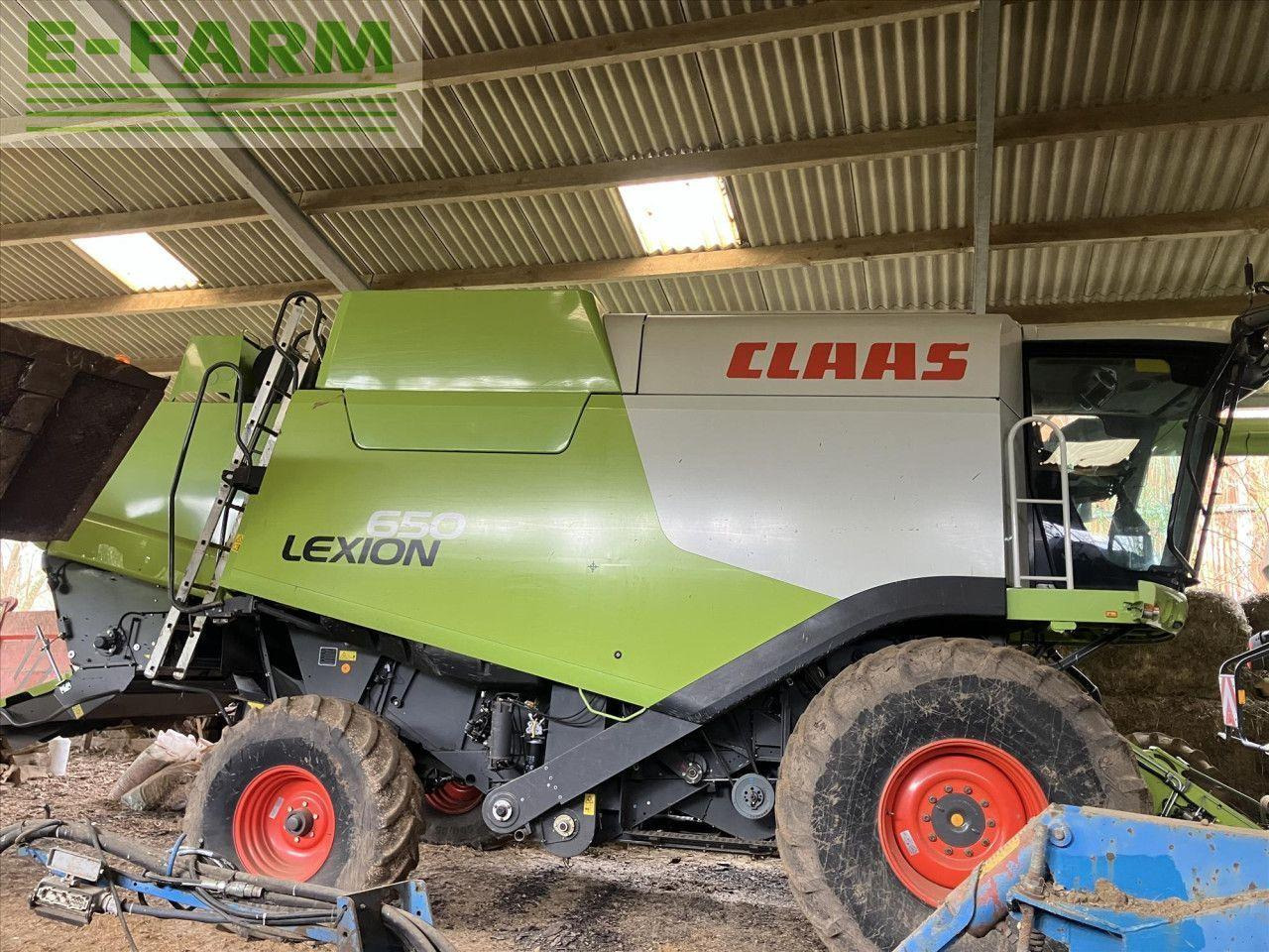 CLAAS LEXION 650 - Θεριζοαλωνιστική μηχανή: φωτογραφία 2 CLAAS LEXION 650 - Θεριζοαλωνιστική μηχανή: φωτογραφία 2