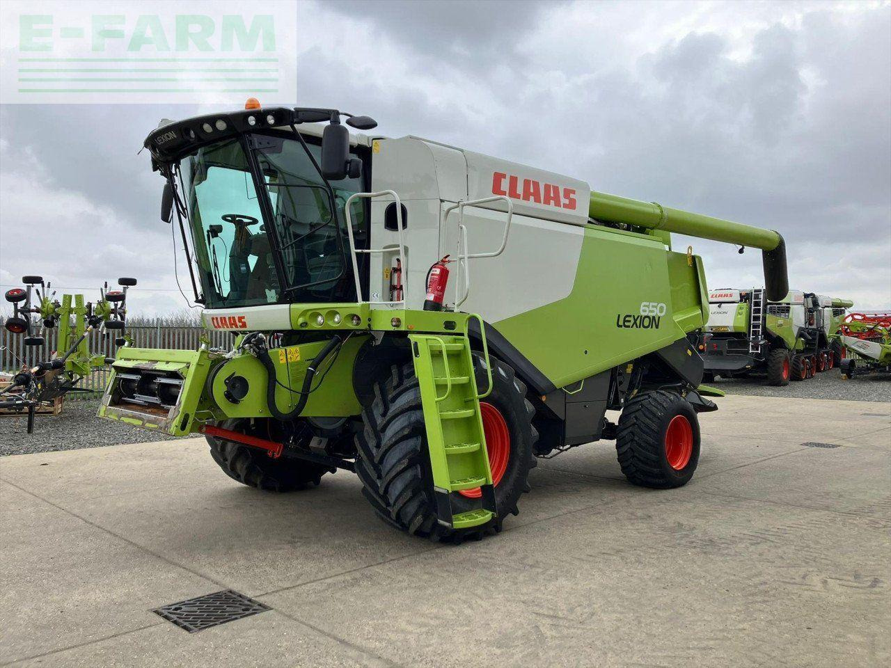 CLAAS LEXION 650 - Θεριζοαλωνιστική μηχανή: φωτογραφία 1 CLAAS LEXION 650 - Θεριζοαλωνιστική μηχανή: φωτογραφία 1