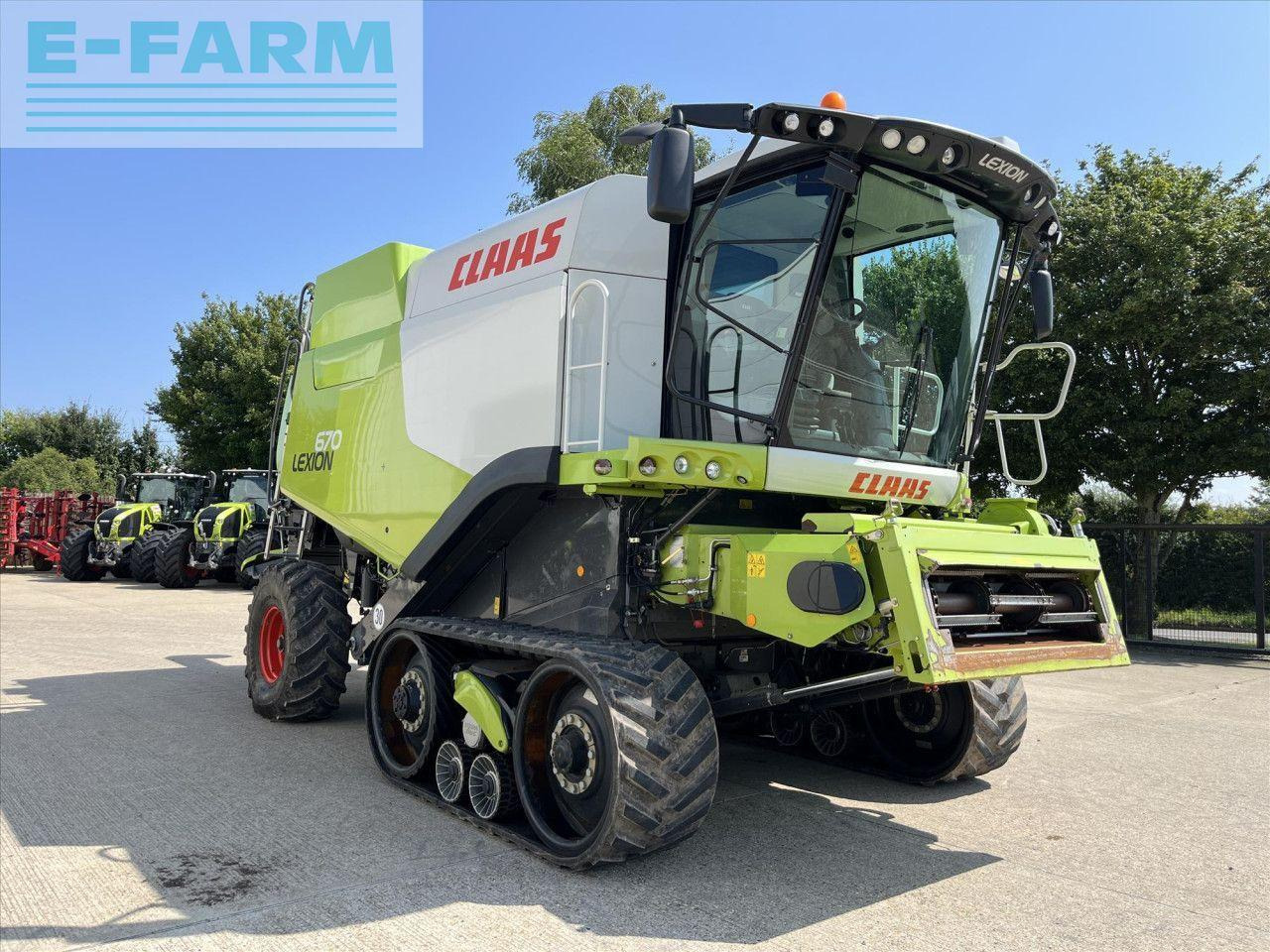 CLAAS LEXION 670 TT - Θεριζοαλωνιστική μηχανή: φωτογραφία 3 CLAAS LEXION 670 TT - Θεριζοαλωνιστική μηχανή: φωτογραφία 3