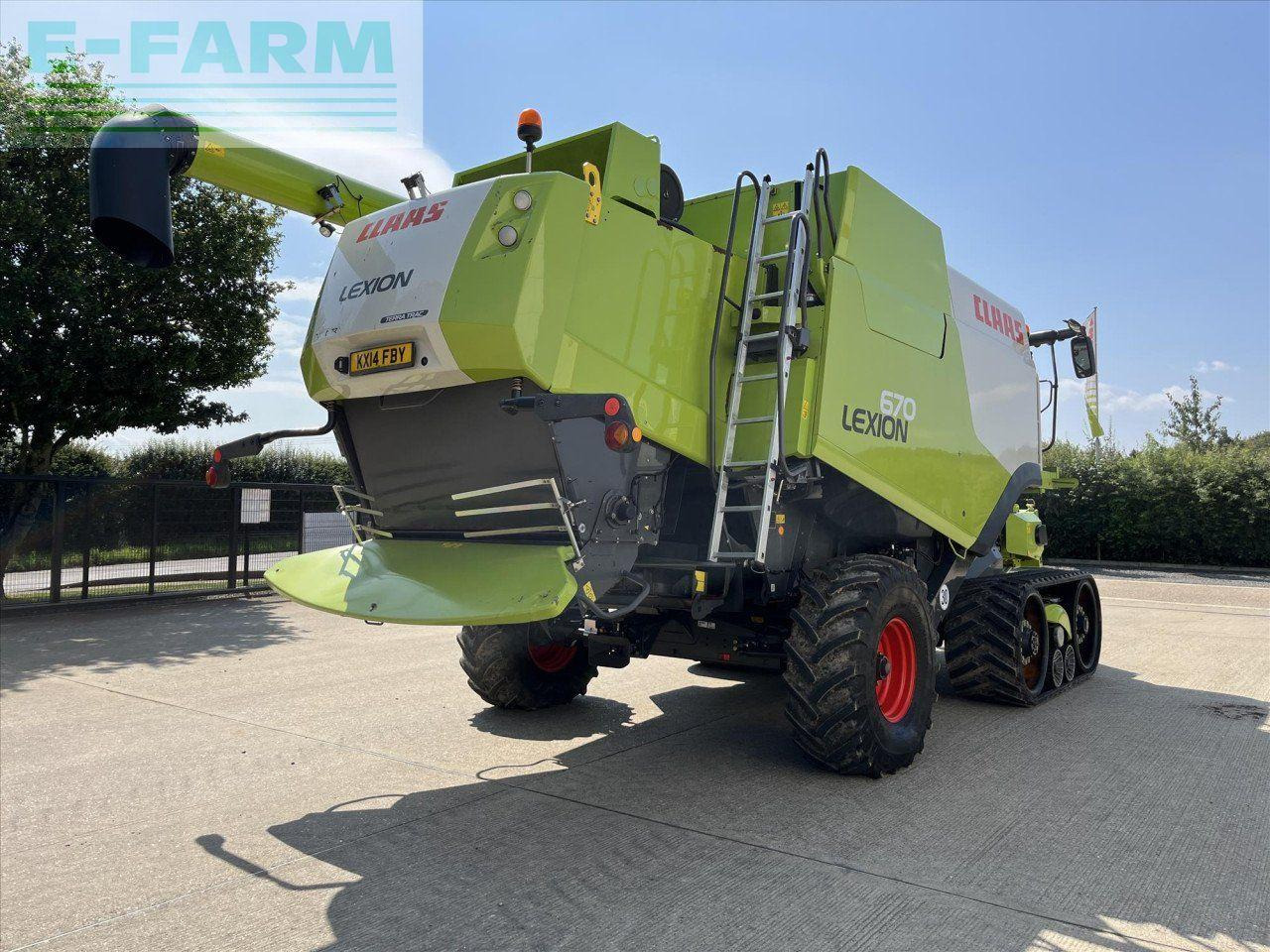 CLAAS LEXION 670 TT - Θεριζοαλωνιστική μηχανή: φωτογραφία 5 CLAAS LEXION 670 TT - Θεριζοαλωνιστική μηχανή: φωτογραφία 5