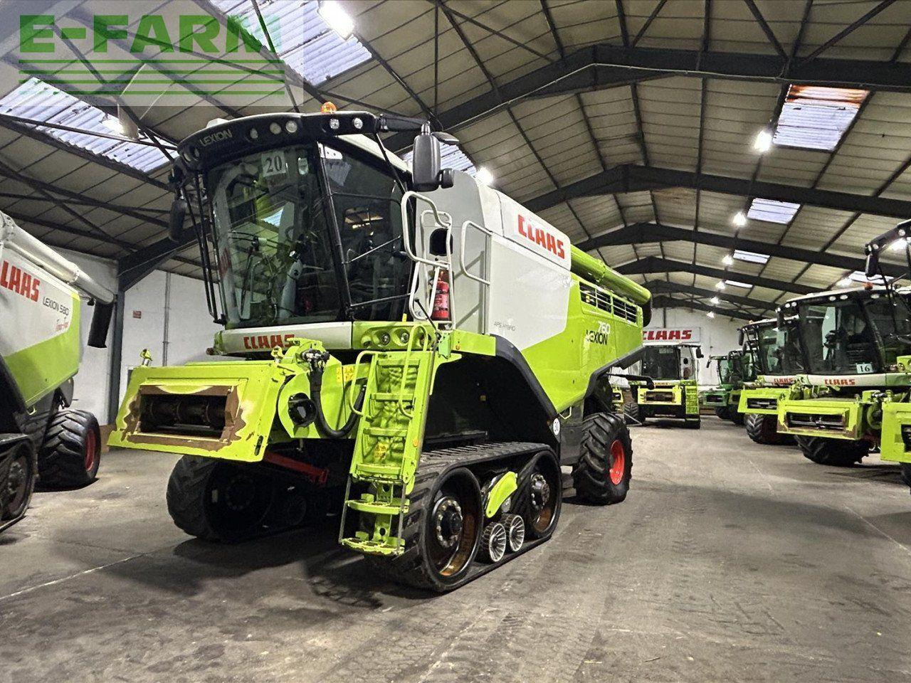CLAAS LEXION 760 TT - Θεριζοαλωνιστική μηχανή: φωτογραφία 1 CLAAS LEXION 760 TT - Θεριζοαλωνιστική μηχανή: φωτογραφία 1