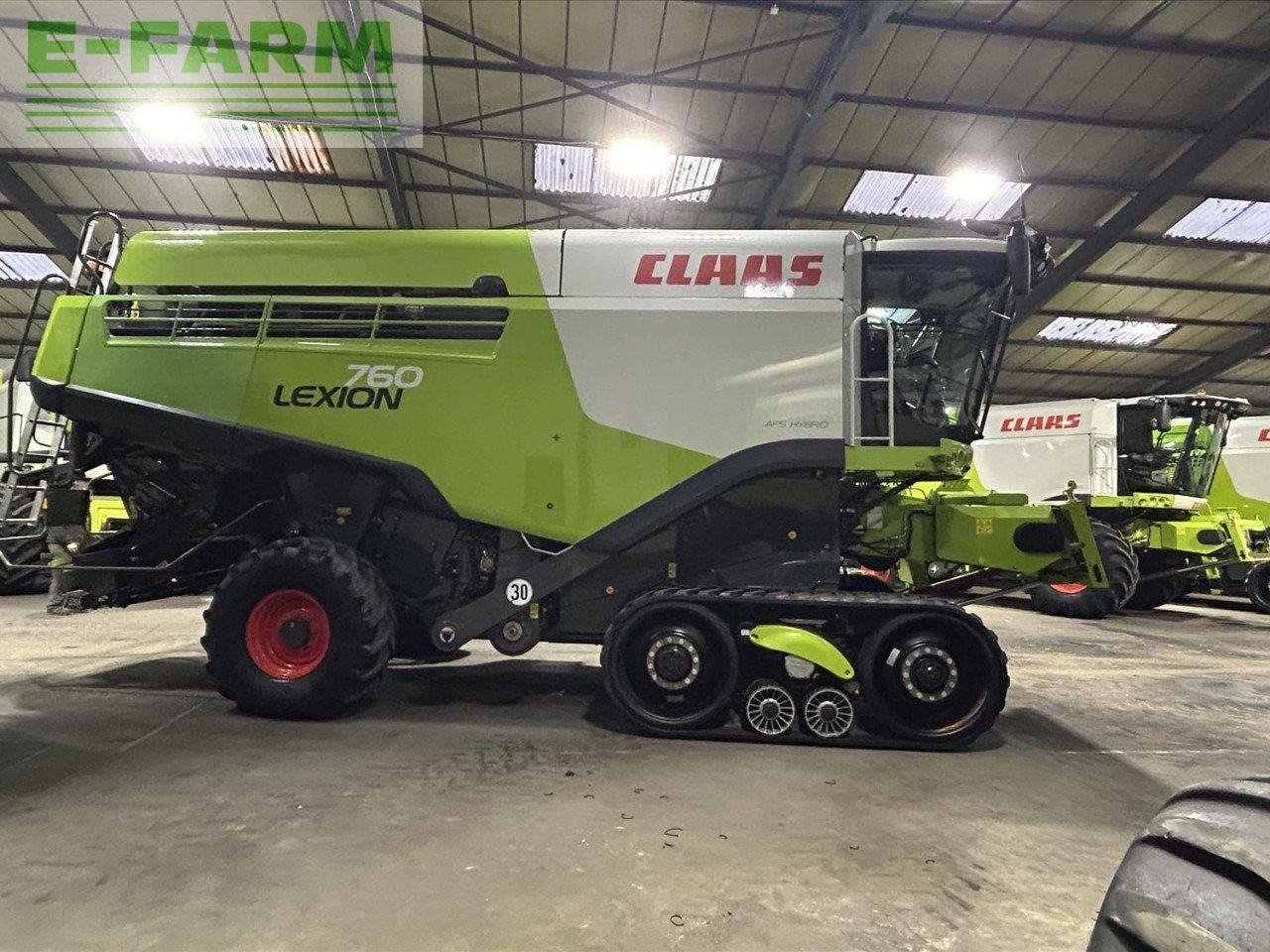 CLAAS LEXION 760 TT - Θεριζοαλωνιστική μηχανή: φωτογραφία 5 CLAAS LEXION 760 TT - Θεριζοαλωνιστική μηχανή: φωτογραφία 5