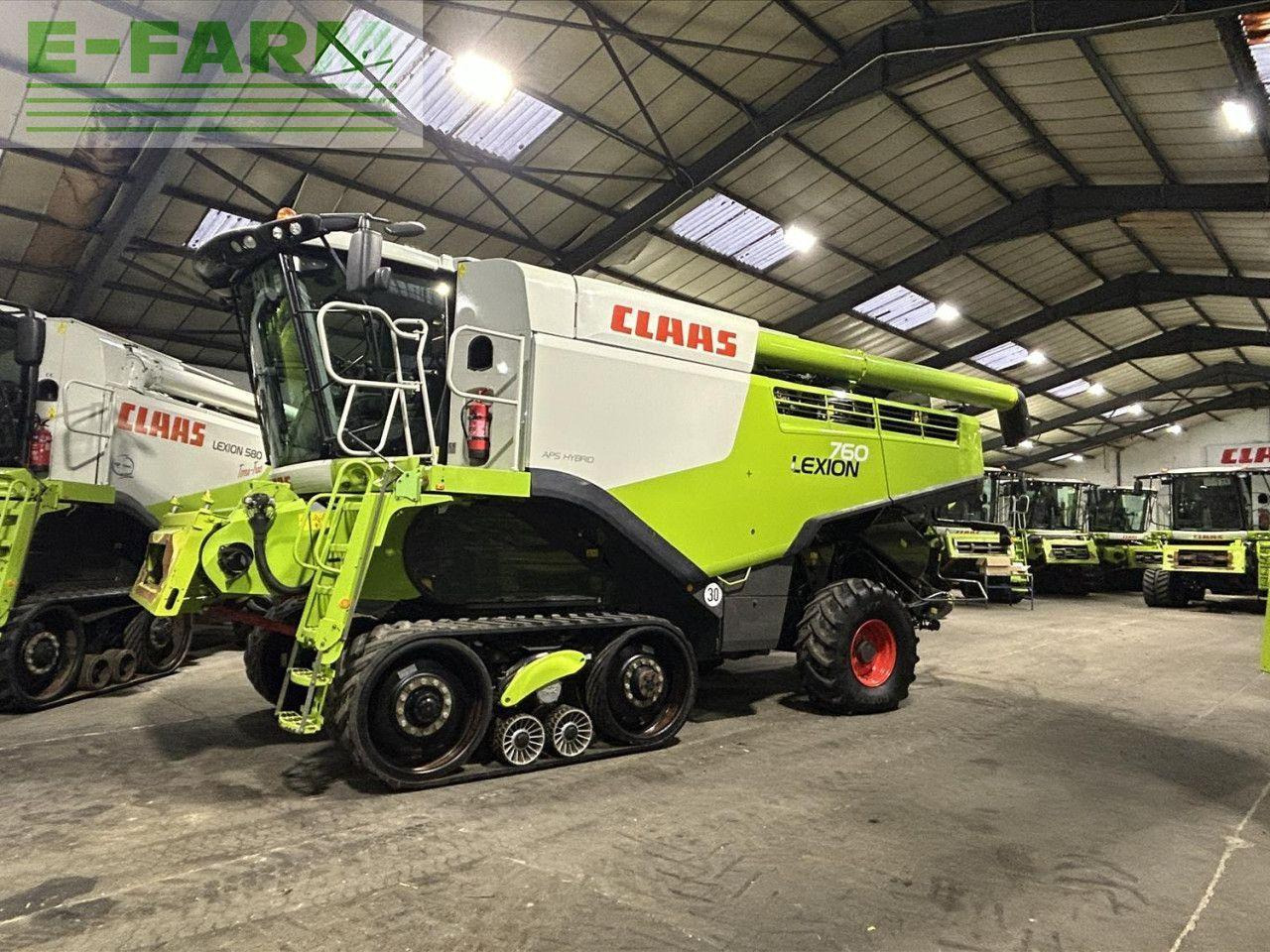 CLAAS LEXION 760 TT - Θεριζοαλωνιστική μηχανή: φωτογραφία 2 CLAAS LEXION 760 TT - Θεριζοαλωνιστική μηχανή: φωτογραφία 2