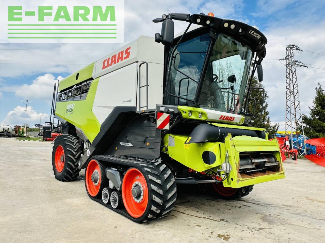 Θεριζοαλωνιστική μηχανή CLAAS LEXION 8800 TT E5: φωτογραφία 12 Θεριζοαλωνιστική μηχανή CLAAS LEXION 8800 TT E5: φωτογραφία 12