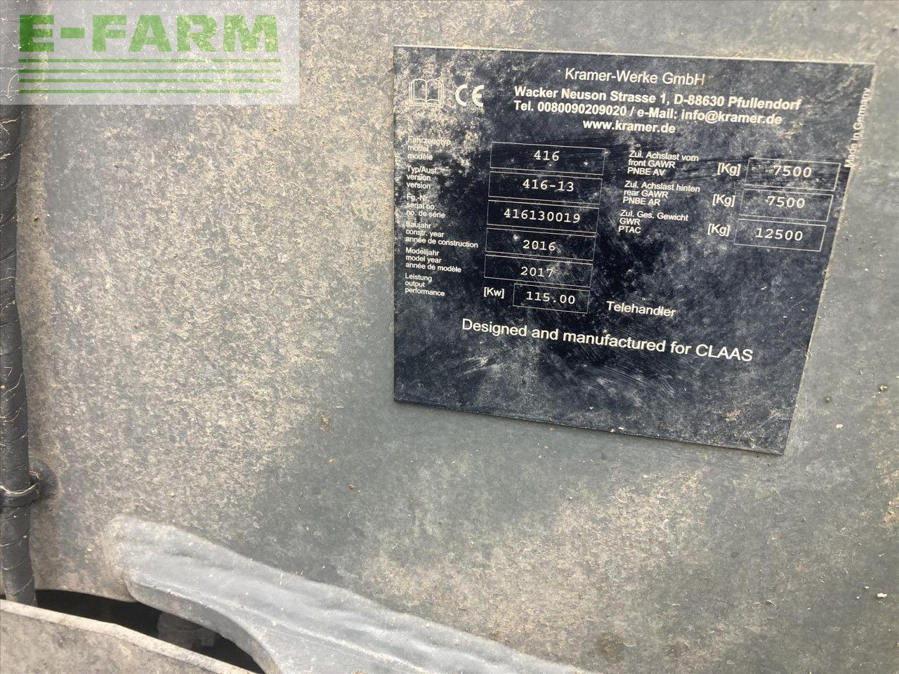 Τηλεσκοπικός φορτωτής CLAAS SCORPION 7055: φωτογραφία 9