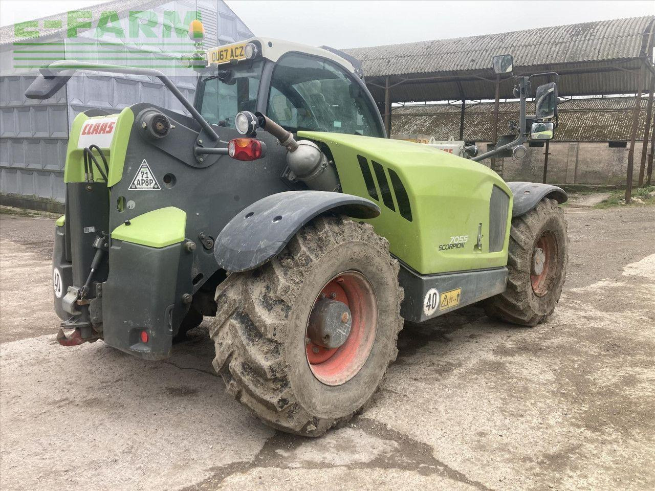CLAAS SCORPION 7055 - Τηλεσκοπικός φορτωτής: φωτογραφία 3 CLAAS SCORPION 7055 - Τηλεσκοπικός φορτωτής: φωτογραφία 3