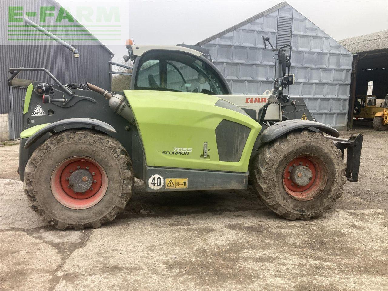 CLAAS SCORPION 7055 - Τηλεσκοπικός φορτωτής: φωτογραφία 2 CLAAS SCORPION 7055 - Τηλεσκοπικός φορτωτής: φωτογραφία 2