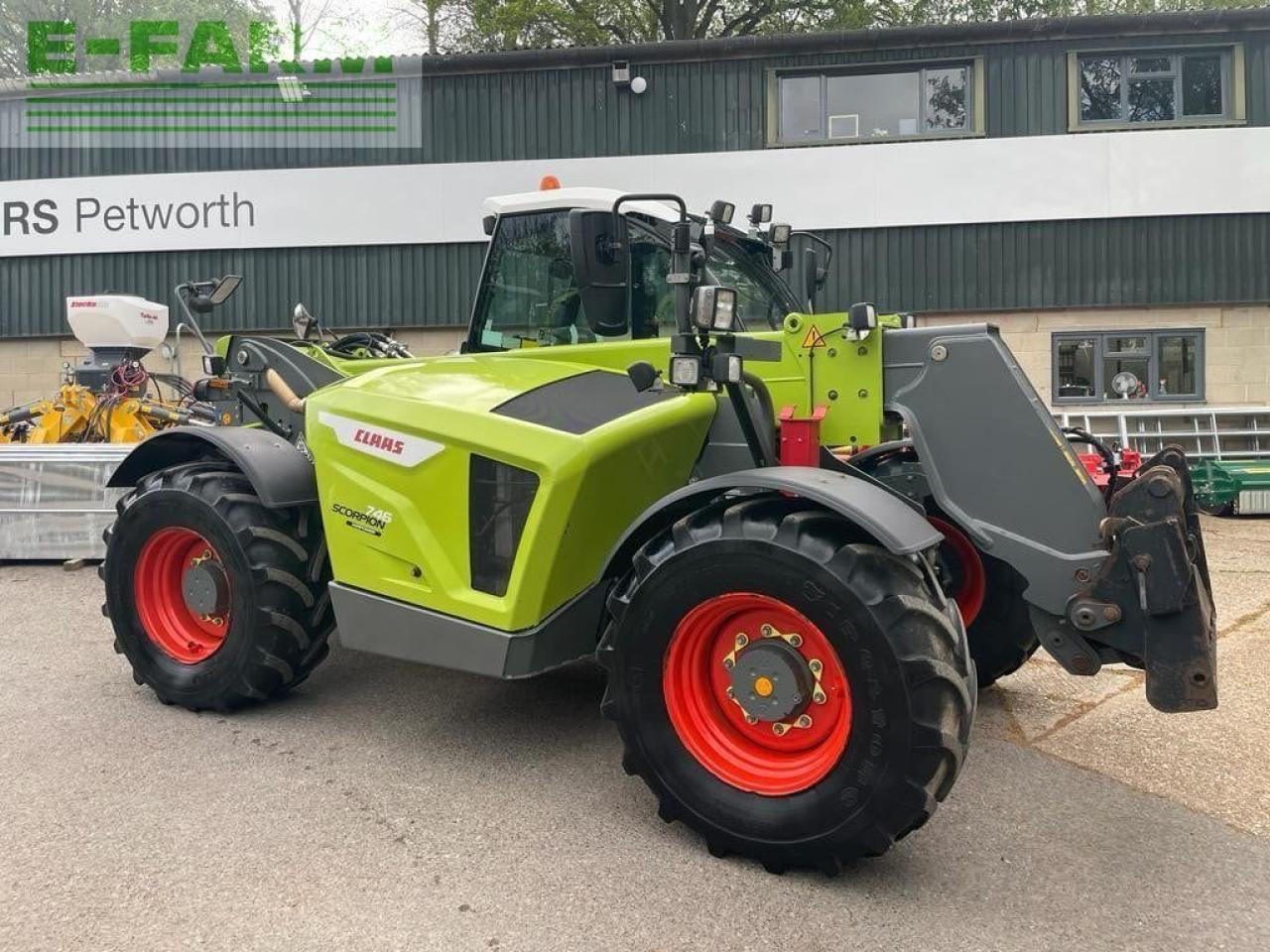 CLAAS SCORPION 746 - Τηλεσκοπικός φορτωτής: φωτογραφία 1 CLAAS SCORPION 746 - Τηλεσκοπικός φορτωτής: φωτογραφία 1