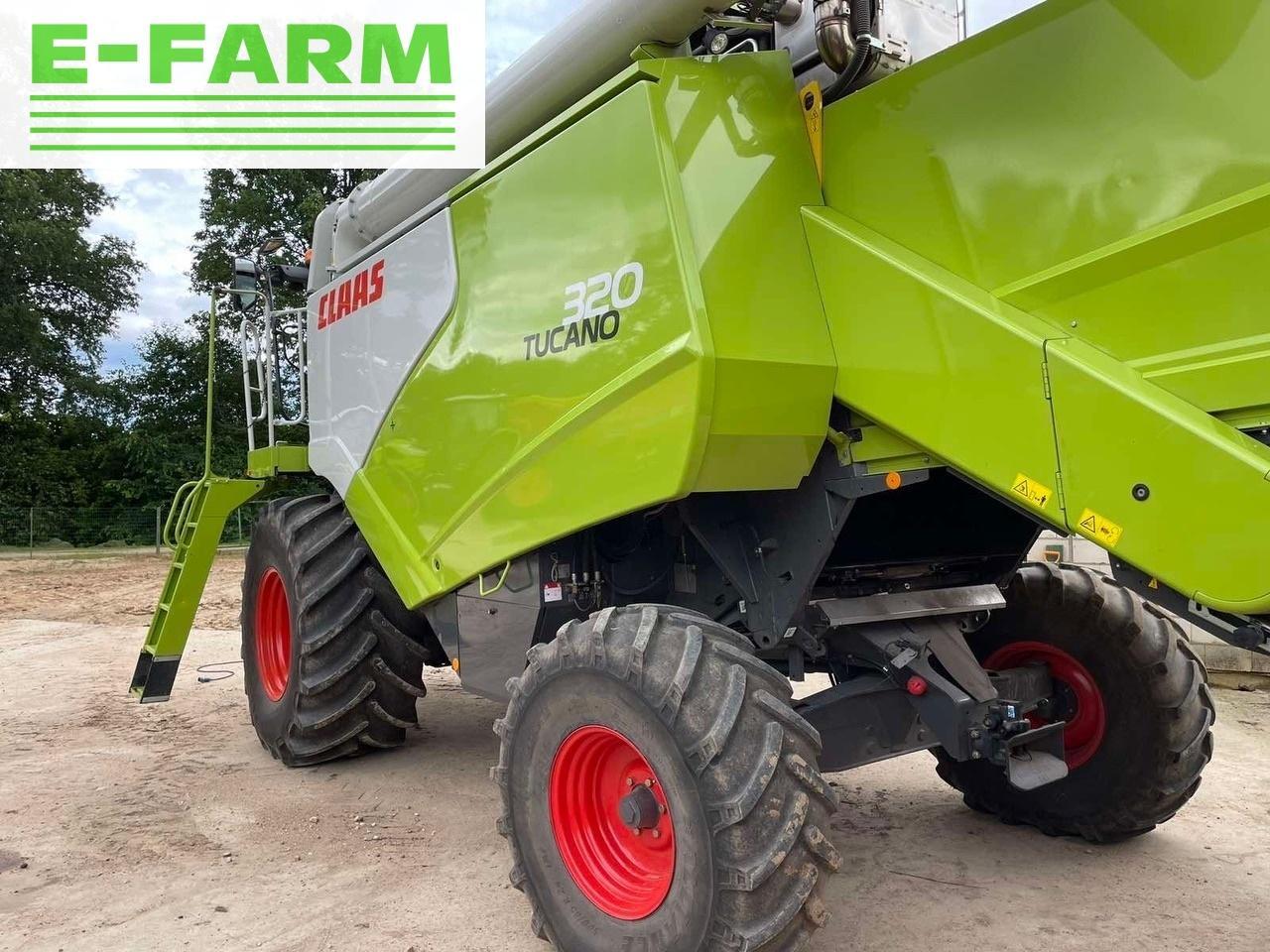 CLAAS Tucano 320 - Θεριζοαλωνιστική μηχανή: φωτογραφία 2 CLAAS Tucano 320 - Θεριζοαλωνιστική μηχανή: φωτογραφία 2