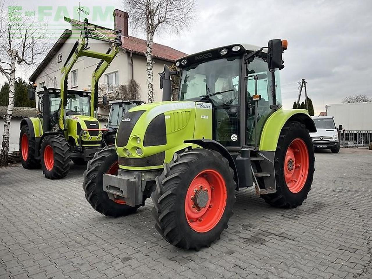 CLAAS ares 547 atz ATZ - Τρακτέρ: φωτογραφία 1 CLAAS ares 547 atz ATZ - Τρακτέρ: φωτογραφία 1