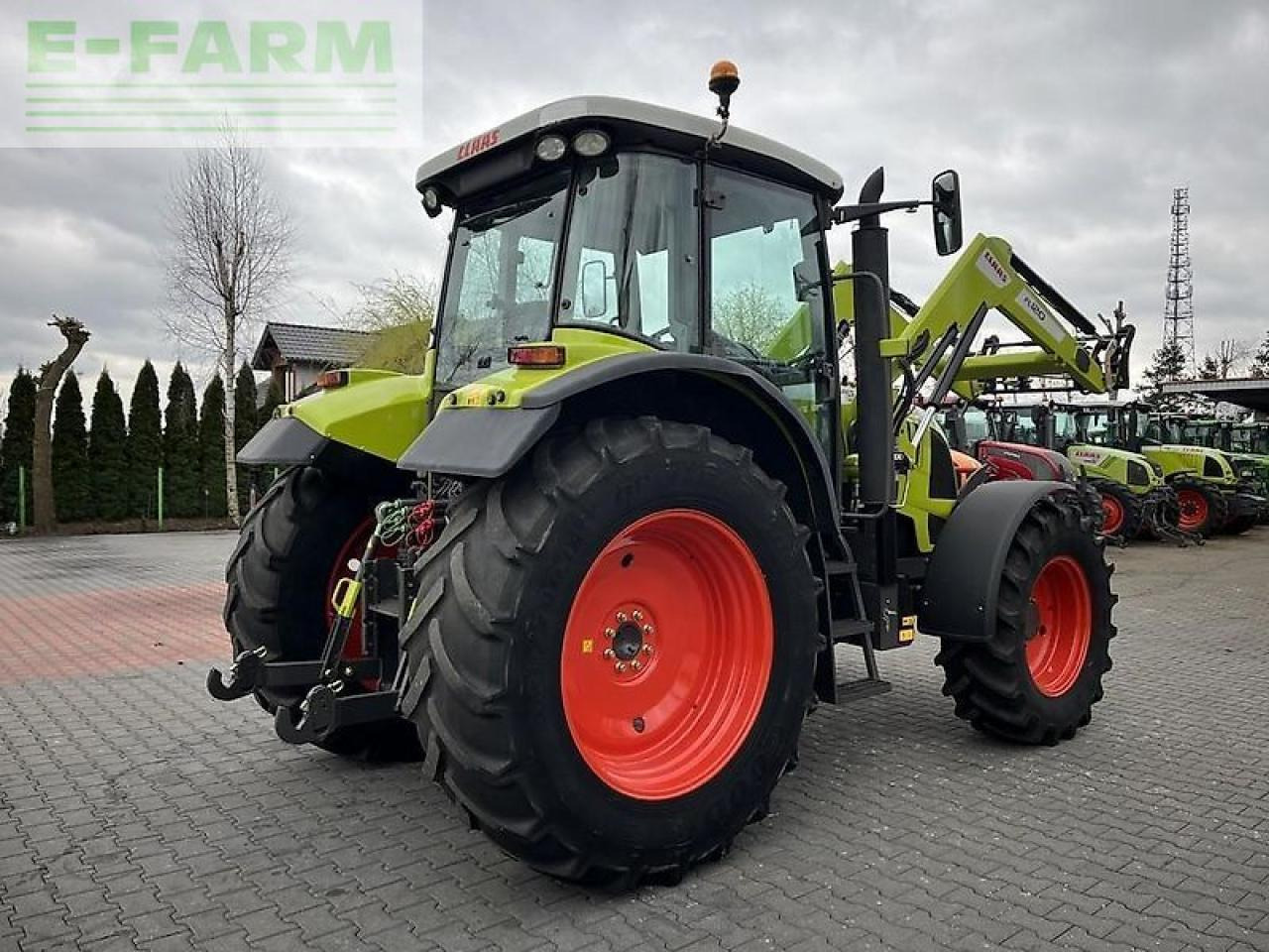 CLAAS ares 617 atz + claas fl120 ATZ - Τρακτέρ: φωτογραφία 5 CLAAS ares 617 atz + claas fl120 ATZ - Τρακτέρ: φωτογραφία 5
