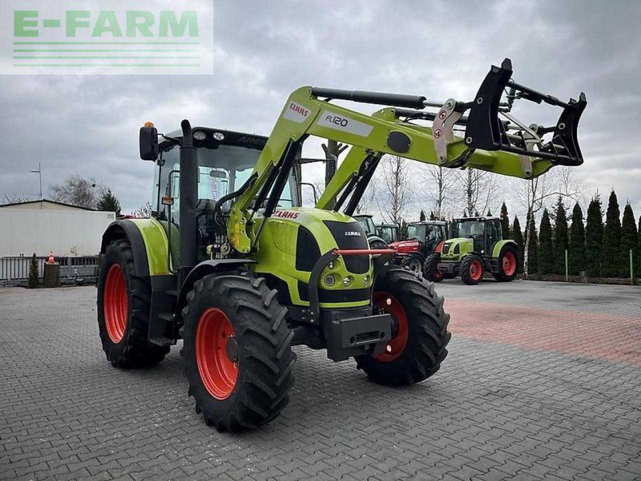 CLAAS ares 617 atz + claas fl120 ATZ - Τρακτέρ: φωτογραφία 3 CLAAS ares 617 atz + claas fl120 ATZ - Τρακτέρ: φωτογραφία 3