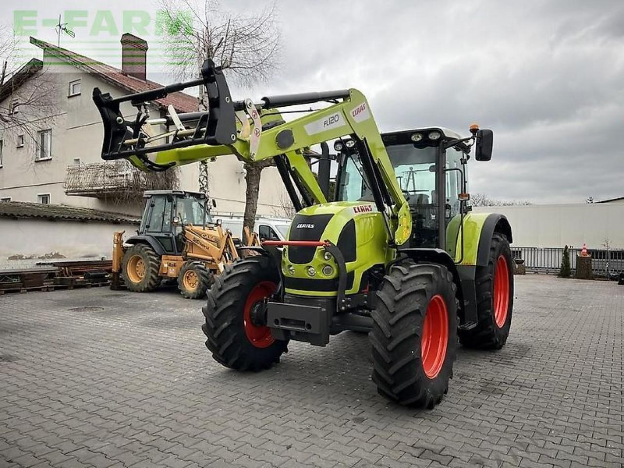 CLAAS ares 617 atz + claas fl120 ATZ - Τρακτέρ: φωτογραφία 2 CLAAS ares 617 atz + claas fl120 ATZ - Τρακτέρ: φωτογραφία 2