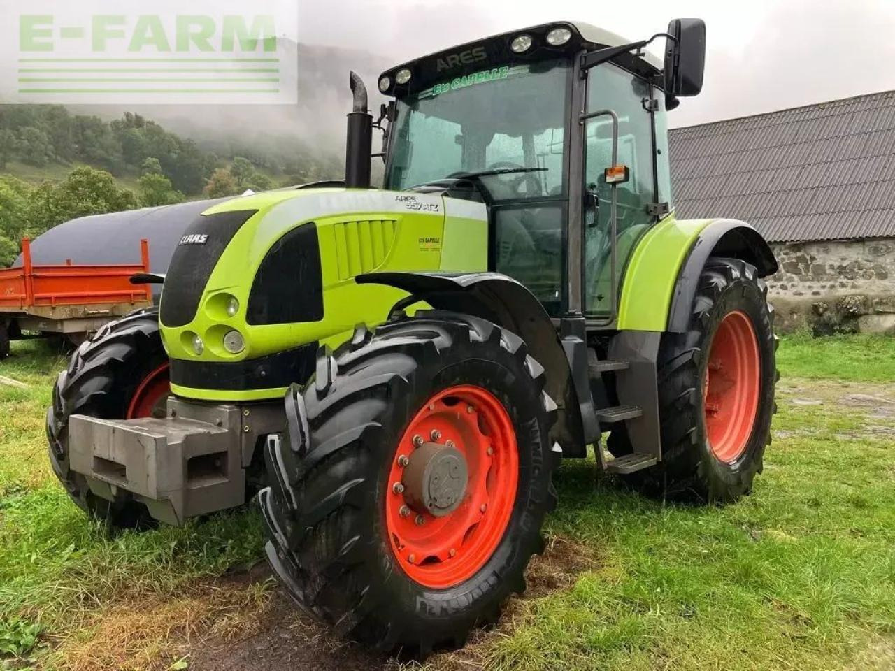 CLAAS ares 657 atz ATZ - Τρακτέρ: φωτογραφία 1 CLAAS ares 657 atz ATZ - Τρακτέρ: φωτογραφία 1