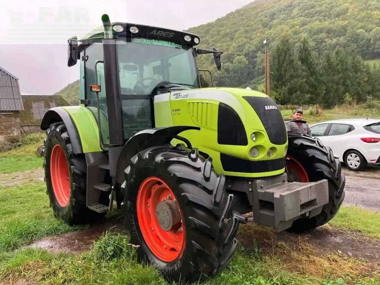 CLAAS ares 657 atz ATZ - Τρακτέρ: φωτογραφία 2 CLAAS ares 657 atz ATZ - Τρακτέρ: φωτογραφία 2