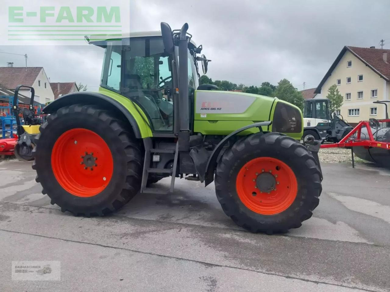CLAAS ares 816 rz RZ - Τρακτέρ: φωτογραφία 5 CLAAS ares 816 rz RZ - Τρακτέρ: φωτογραφία 5