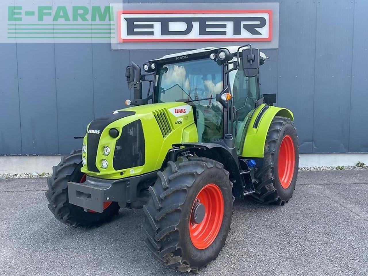 CLAAS arion 420 - Τρακτέρ: φωτογραφία 1 CLAAS arion 420 - Τρακτέρ: φωτογραφία 1