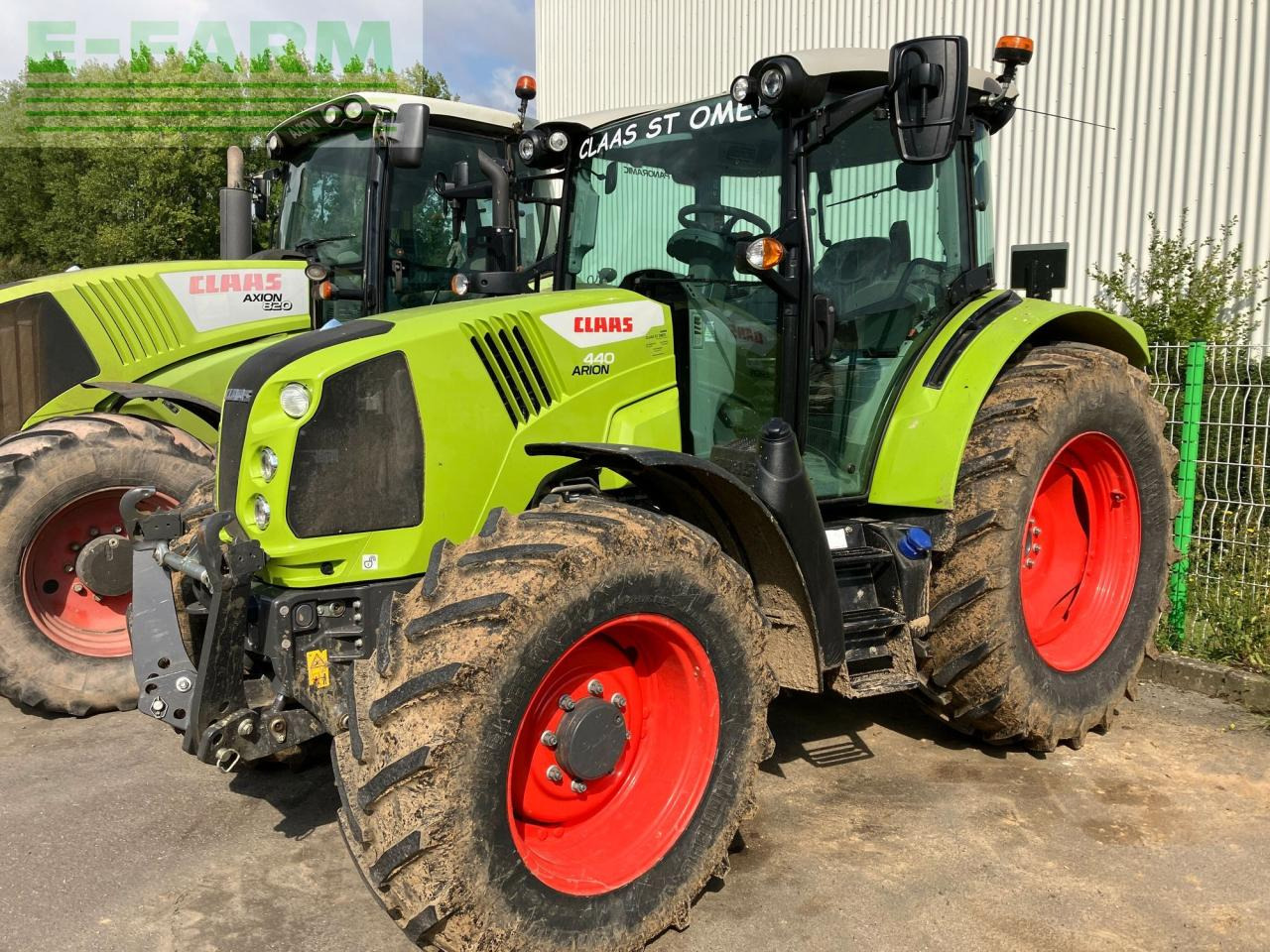 CLAAS arion 440 stage v - Τρακτέρ: φωτογραφία 1 CLAAS arion 440 stage v - Τρακτέρ: φωτογραφία 1