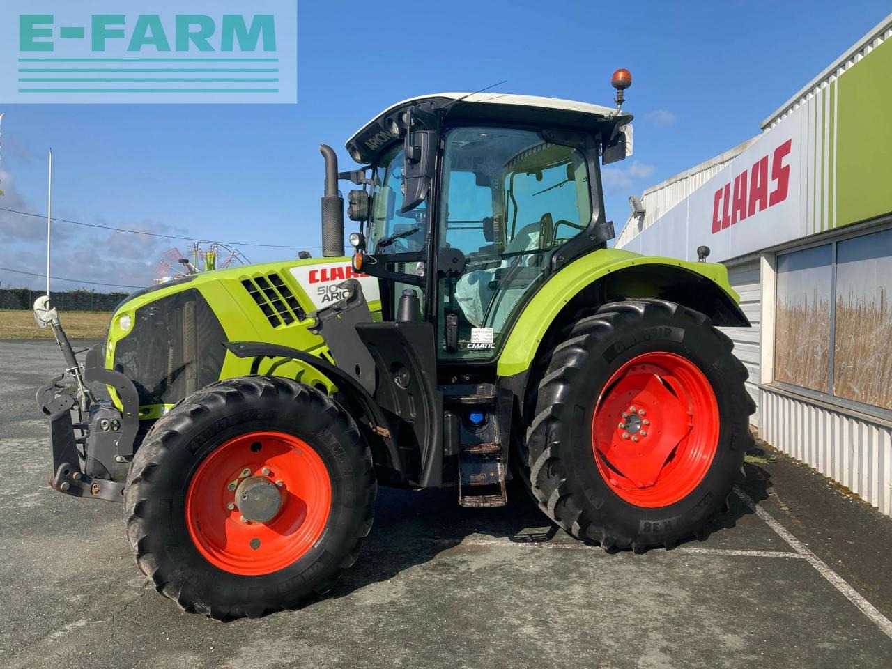 CLAAS arion 510 cmatic - Τρακτέρ: φωτογραφία 4 CLAAS arion 510 cmatic - Τρακτέρ: φωτογραφία 4