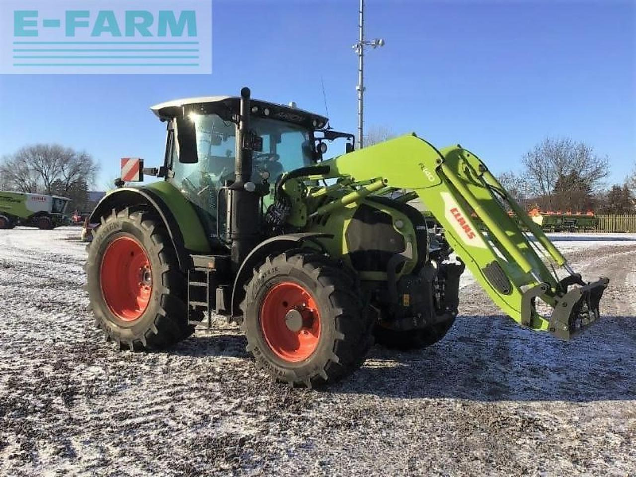 CLAAS arion 550 cmatic - Τρακτέρ: φωτογραφία 3 CLAAS arion 550 cmatic - Τρακτέρ: φωτογραφία 3