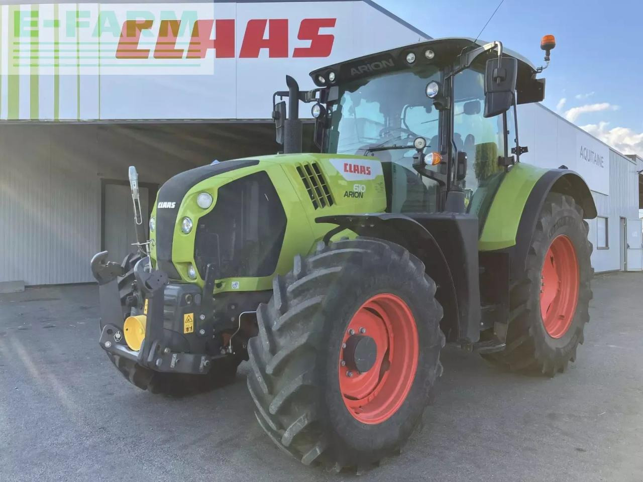 CLAAS arion 610 cis + pdf av CIS - Τρακτέρ: φωτογραφία 1 CLAAS arion 610 cis + pdf av CIS - Τρακτέρ: φωτογραφία 1