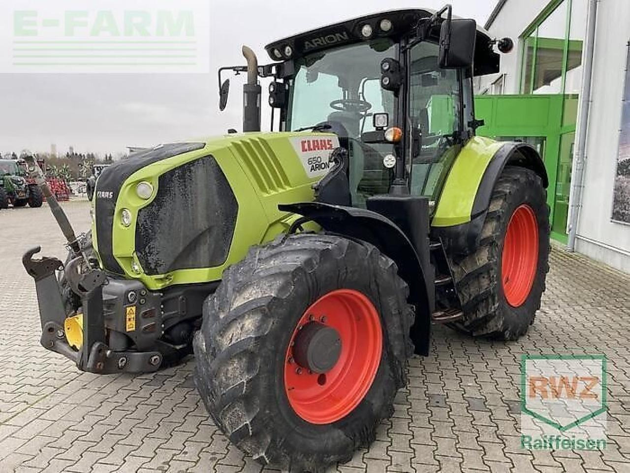 CLAAS arion 650 cebis CEBIS - Τρακτέρ: φωτογραφία 4 CLAAS arion 650 cebis CEBIS - Τρακτέρ: φωτογραφία 4