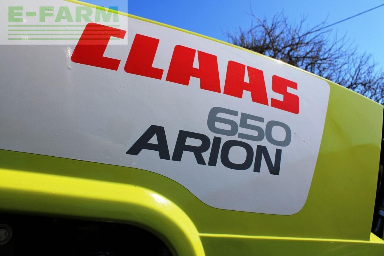CLAAS arion 650 cmatic - Τρακτέρ: φωτογραφία 4 CLAAS arion 650 cmatic - Τρακτέρ: φωτογραφία 4