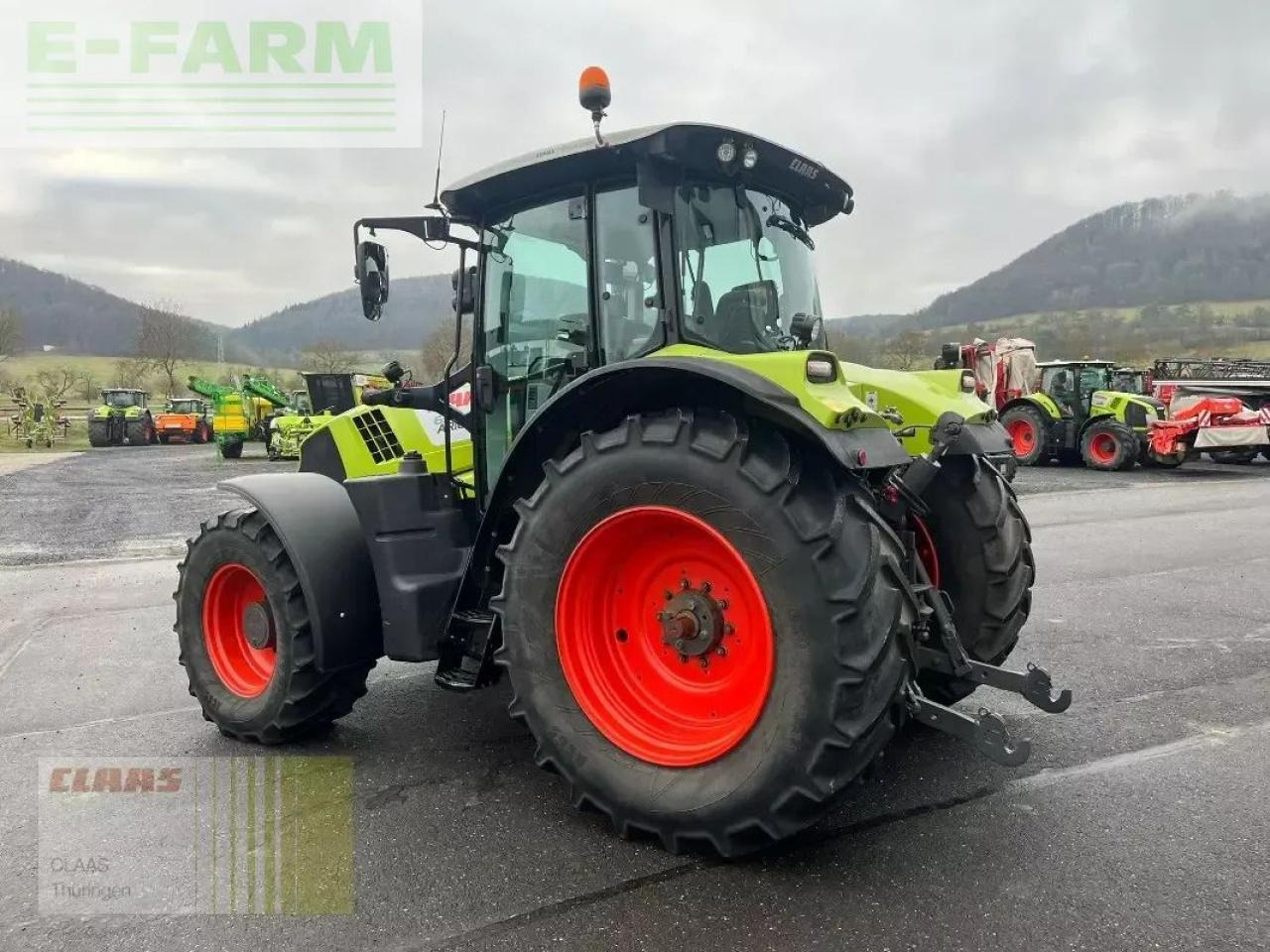 CLAAS arion 650 - Τρακτέρ: φωτογραφία 2 CLAAS arion 650 - Τρακτέρ: φωτογραφία 2