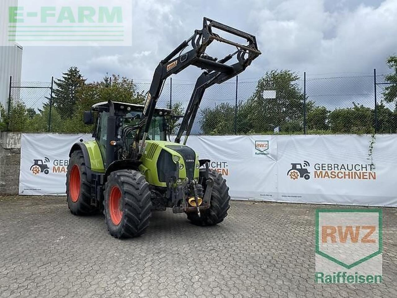 CLAAS arion 650 - Τρακτέρ: φωτογραφία 1 CLAAS arion 650 - Τρακτέρ: φωτογραφία 1