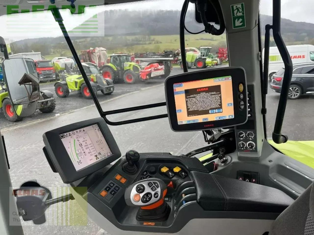 CLAAS arion 650 - Τρακτέρ: φωτογραφία 4 CLAAS arion 650 - Τρακτέρ: φωτογραφία 4
