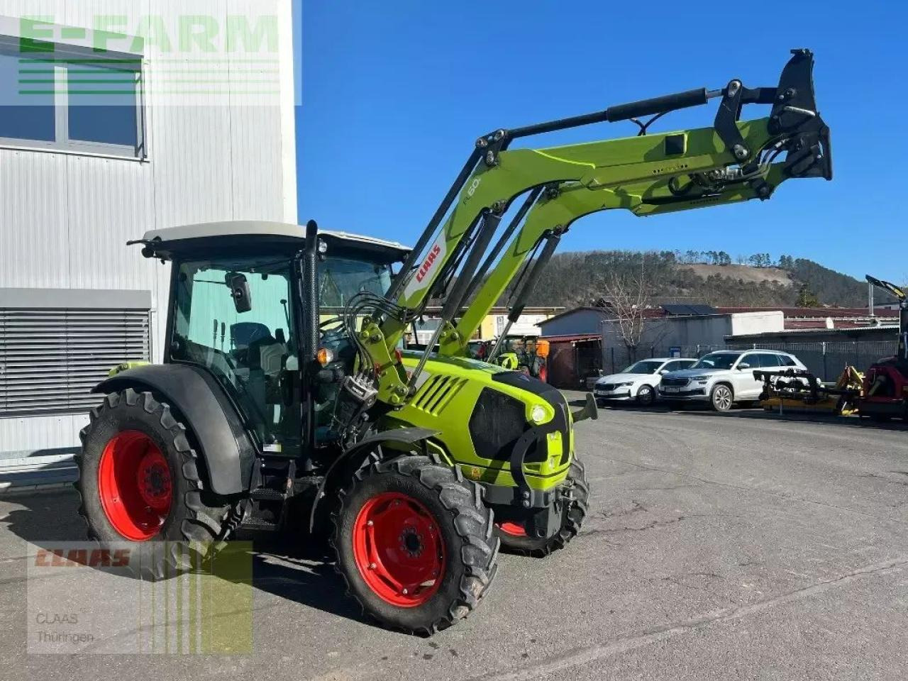 CLAAS atos 220 c + fl 60 e - Τρακτέρ: φωτογραφία 2 CLAAS atos 220 c + fl 60 e - Τρακτέρ: φωτογραφία 2