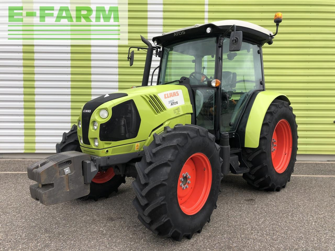CLAAS atos 350 (a79/500) - Τρακτέρ: φωτογραφία 1 CLAAS atos 350 (a79/500) - Τρακτέρ: φωτογραφία 1
