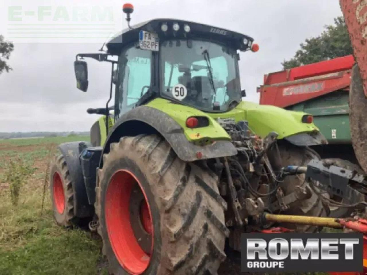 CLAAS axion 800 - Τρακτέρ: φωτογραφία 2 CLAAS axion 800 - Τρακτέρ: φωτογραφία 2