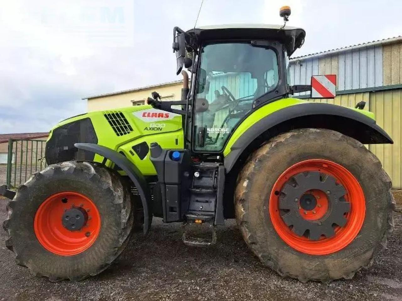 CLAAS axion 800 - Τρακτέρ: φωτογραφία 4 CLAAS axion 800 - Τρακτέρ: φωτογραφία 4