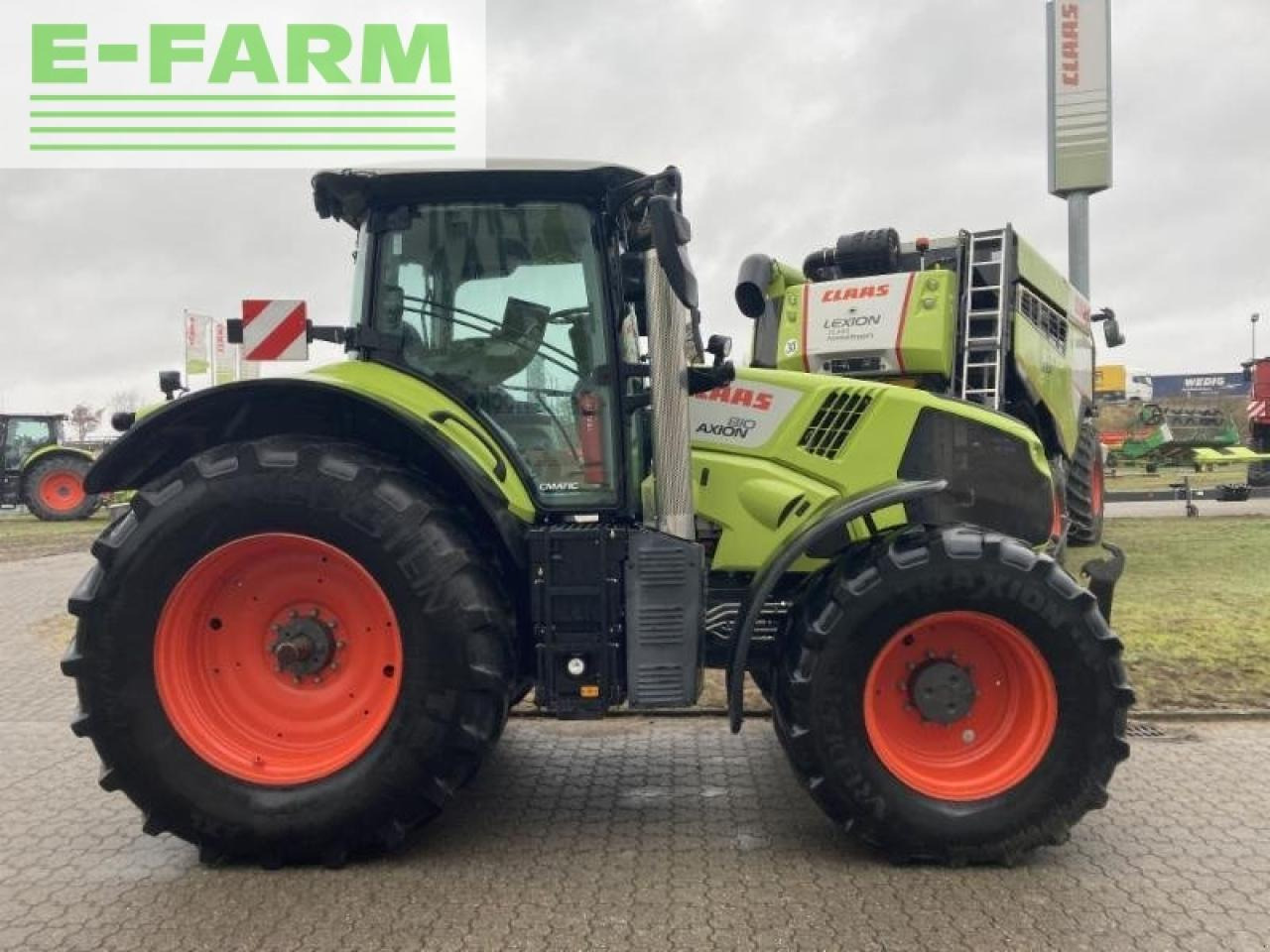 CLAAS axion 810 cmatic cebis CMATIC CEBIS - Τρακτέρ: φωτογραφία 5 CLAAS axion 810 cmatic cebis CMATIC CEBIS - Τρακτέρ: φωτογραφία 5