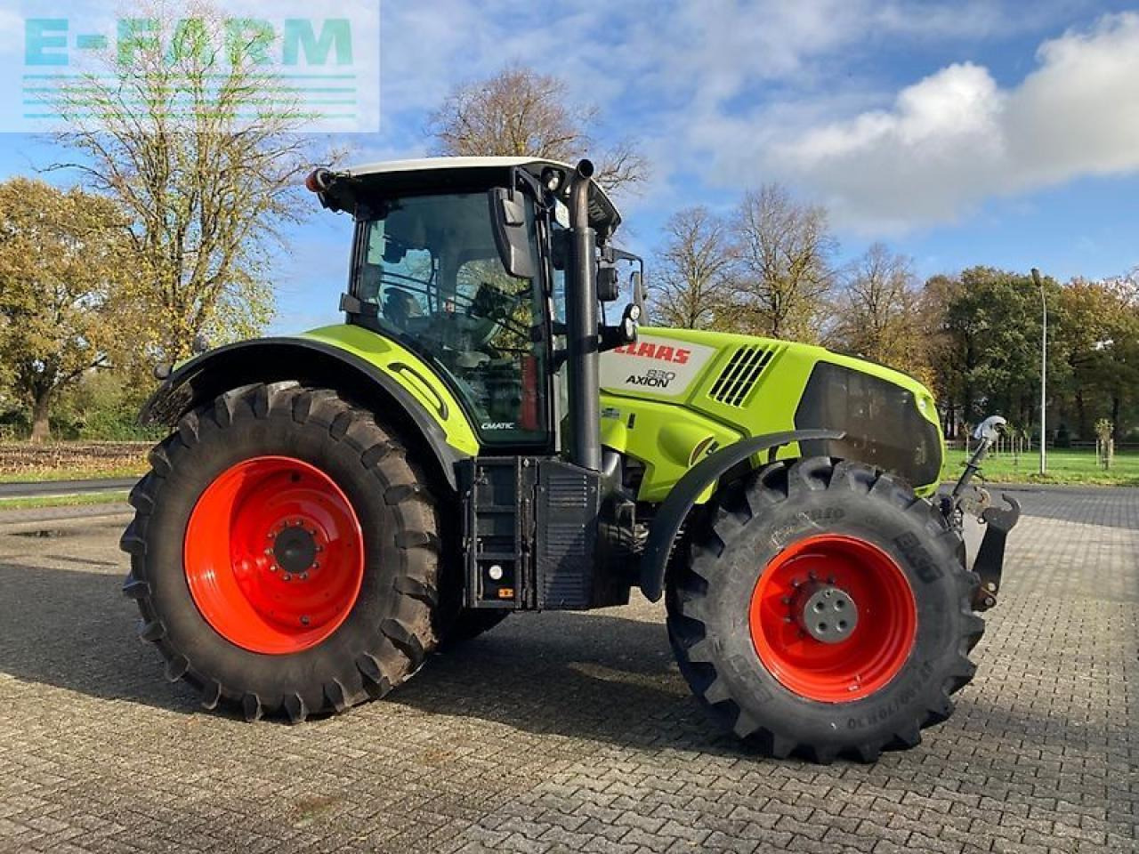 CLAAS axion 830 cebis - Τρακτέρ: φωτογραφία 4 CLAAS axion 830 cebis - Τρακτέρ: φωτογραφία 4