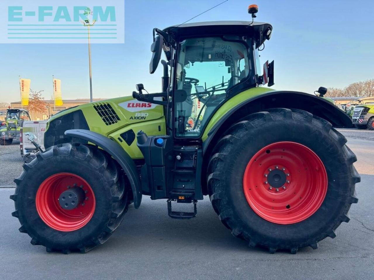 CLAAS axion 830 cmatic cebis, nur 1.026 h. ! CMATIC CEBIS - Τρακτέρ: φωτογραφία 3 CLAAS axion 830 cmatic cebis, nur 1.026 h. ! CMATIC CEBIS - Τρακτέρ: φωτογραφία 3