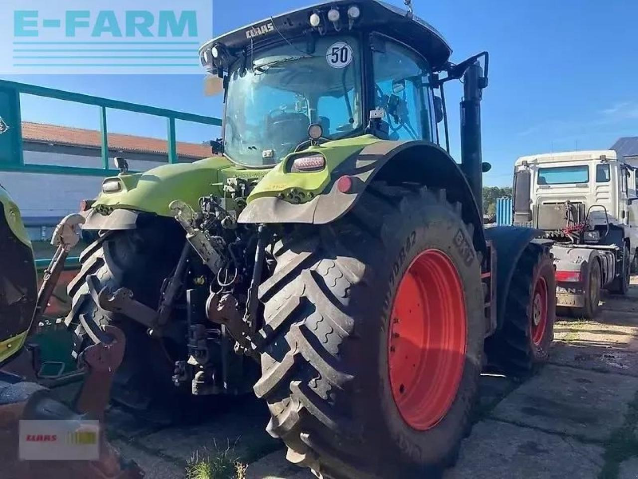 CLAAS axion 830 - Τρακτέρ: φωτογραφία 5 CLAAS axion 830 - Τρακτέρ: φωτογραφία 5