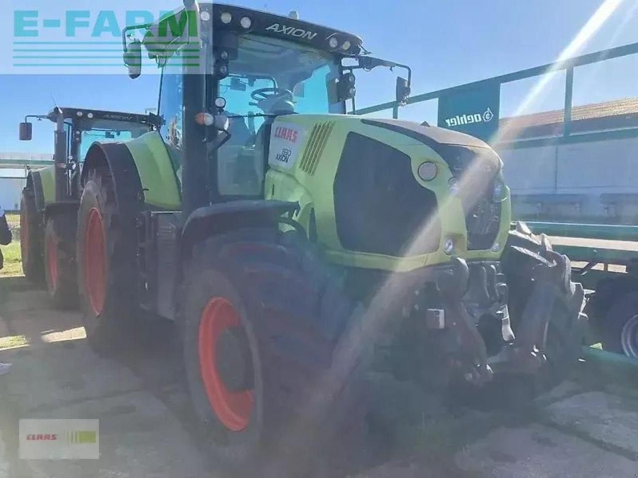 CLAAS axion 830 - Τρακτέρ: φωτογραφία 1 CLAAS axion 830 - Τρακτέρ: φωτογραφία 1
