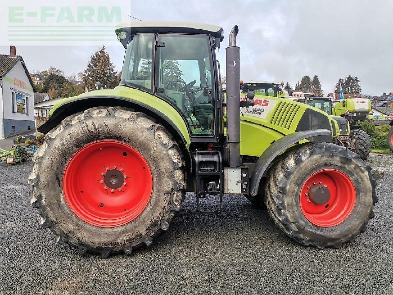 CLAAS axion 840 hexashift HEXASHIFT - Τρακτέρ: φωτογραφία 1 CLAAS axion 840 hexashift HEXASHIFT - Τρακτέρ: φωτογραφία 1